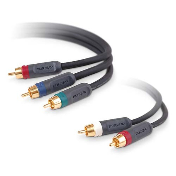 Belkin AV22103 0.9m Black component (YPbPr) video cable