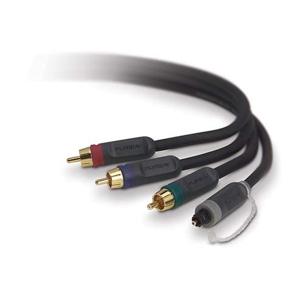 Belkin PureAV Blue Series 0.91м компонентный (YPbPr) видео кабель