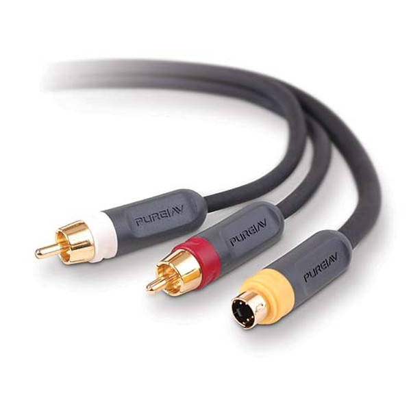 Belkin PureAV™ S-Video & Audio Kit 1.8м S-video кабель