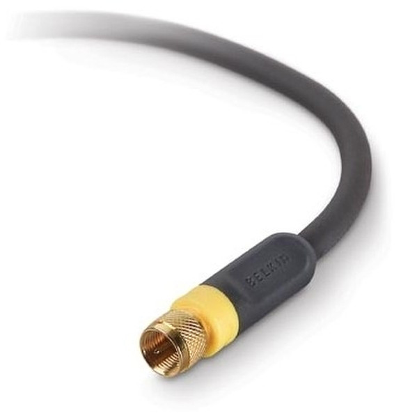 Belkin RF Coaxial Video Cable 3.7m F F Schwarz Koaxialkabel