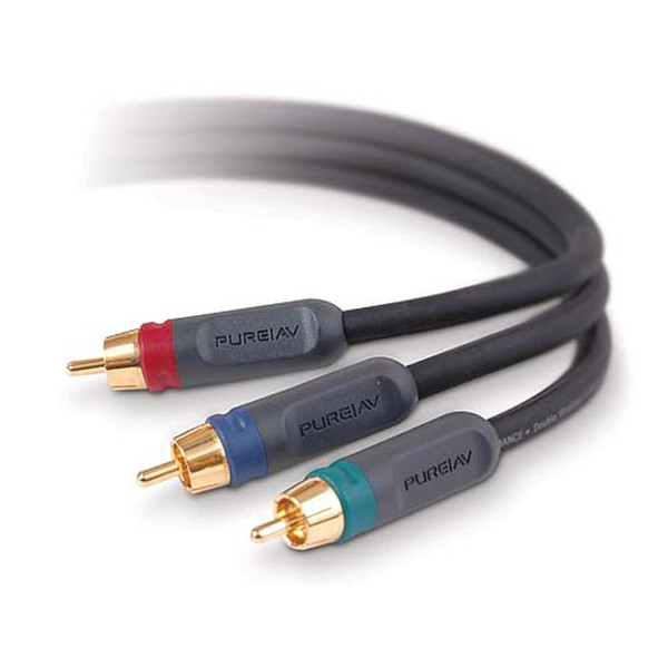 Belkin PureAV Component Video Cable 3.6м RCA Черный компонентный (YPbPr) видео кабель