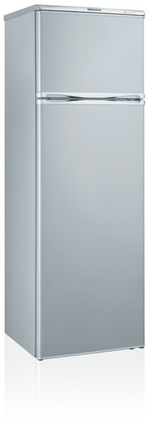 Severin KS 9767 freestanding 201L 57L A++ Silver fridge-freezer