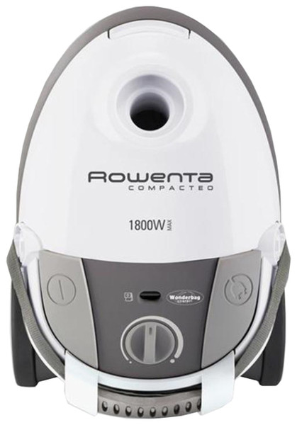 Rowenta RO1767 Trommel-Vakuum 2l 1800W Grau, Weiß Staubsauger