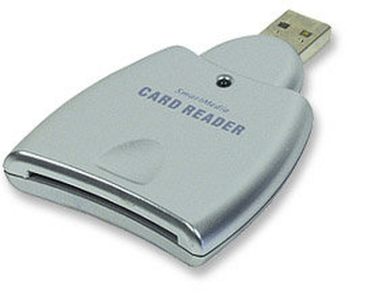 Manhattan 701457 USB 1.1 Cеребряный устройство для чтения карт флэш-памяти
