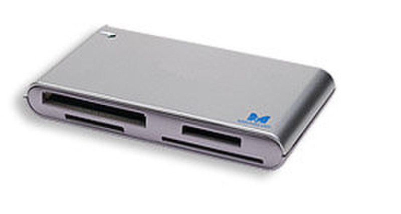 Manhattan 701822 USB 2.0 Cеребряный устройство для чтения карт флэш-памяти