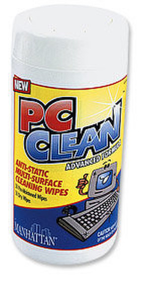 Manhattan 433730 Screens/Plastics Equipment cleansing wet cloths equipment cleansing kit