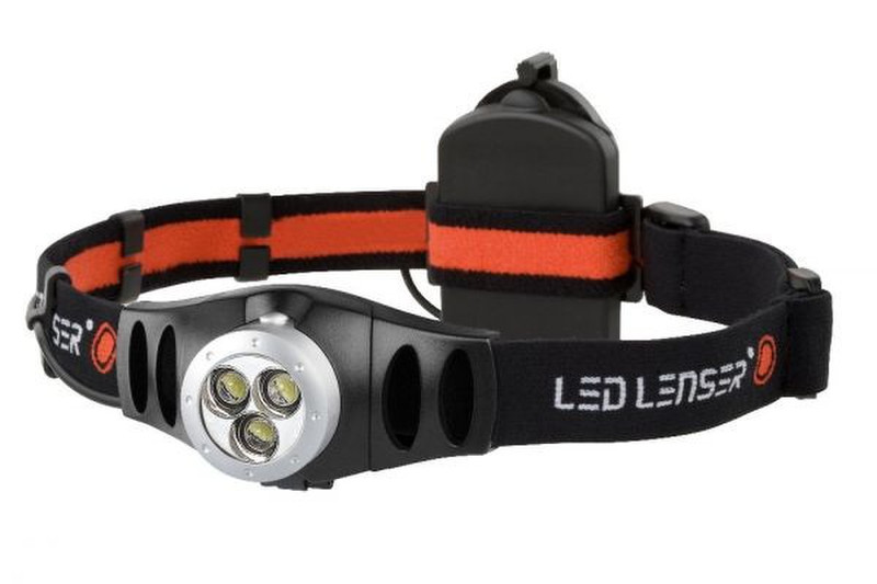 Led Lenser H3 Headband flashlight Black,Orange