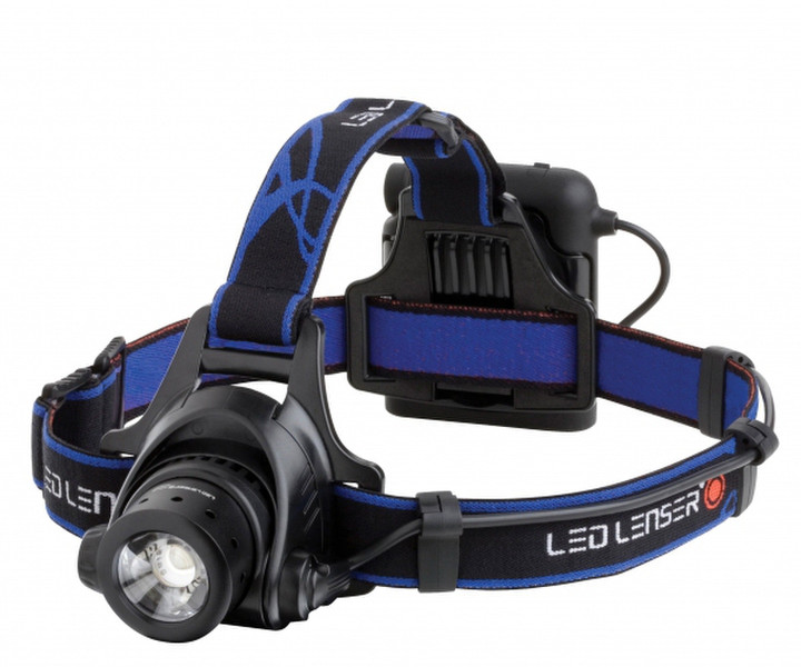 Led Lenser H14 Stirnband-Taschenlampe Schwarz, Blau
