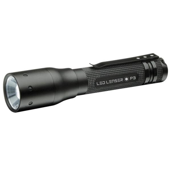 Led Lenser P3 Hand flashlight Black