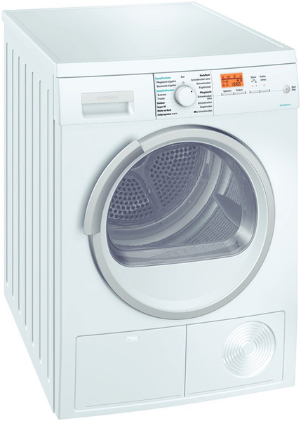 Siemens WT46S514 Freistehend Frontlader 8kg B Weiß Wäschetrockner