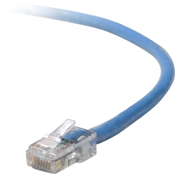 Belkin Cat5e, 10ft, 1 x RJ-45, 1 x RJ-45, Blue 3m Blue networking cable