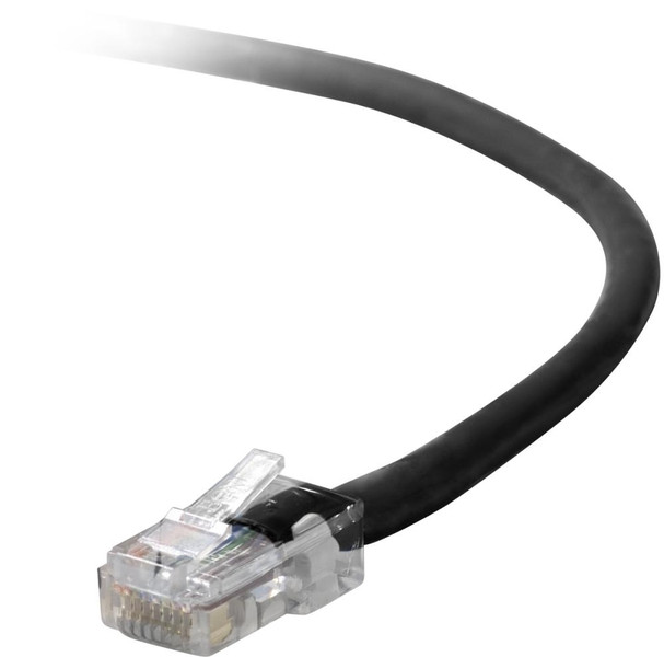 Belkin Cat5e, 3ft, 1 x RJ-45, 1 x RJ-45, Black 0.9m Black networking cable