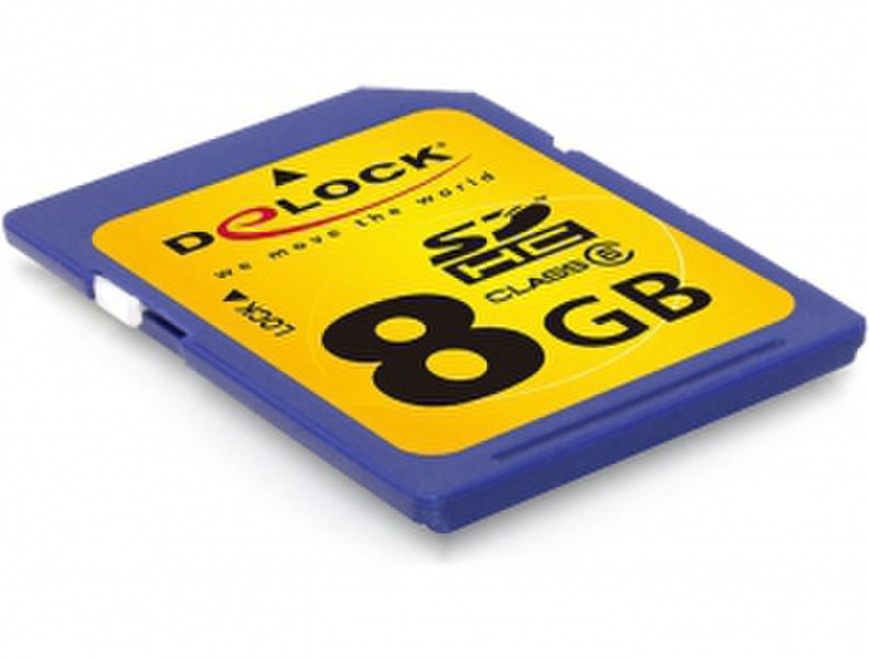 DeLOCK 55733 8GB SDHC Class 6 memory card