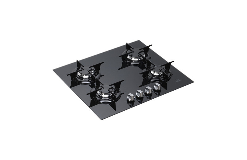 Indesit IPG 640 S (BK) built-in Gas Black hob