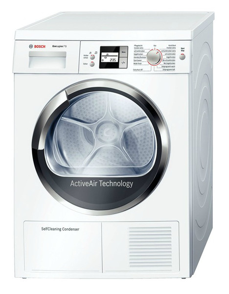 Bosch WTW86562 freestanding Front-load 7kg A+ White tumble dryer