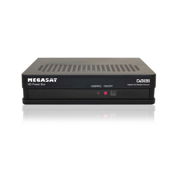 Megasat Mini HD Power Box Satellite Black TV set-top box