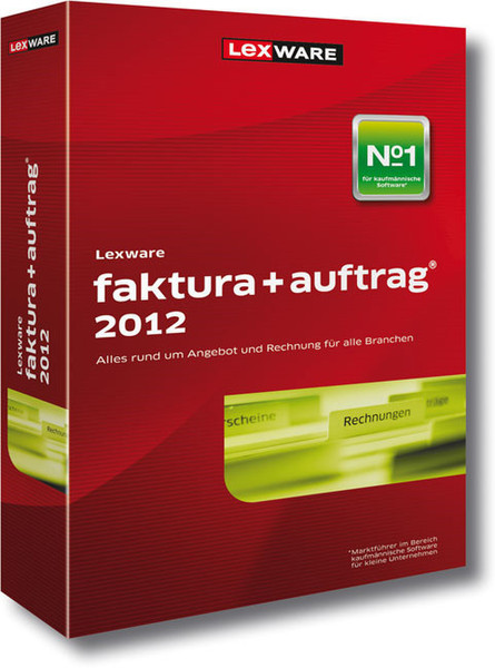 Lexware Faktura+auftrag 2012, CD, DEU