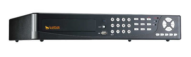 Lupus Electronics LE816 Plus Schwarz Digitaler Videorekorder (DVR)