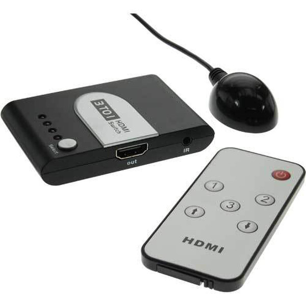 InLine 17673I HDMI коммутатор видео сигналов