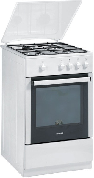 Gorenje G51101AW Отдельностоящий Gas hob Белый кухонная плита