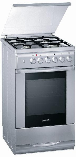 Gorenje K734E Freistehend Gas hob A Edelstahl Küchenherd