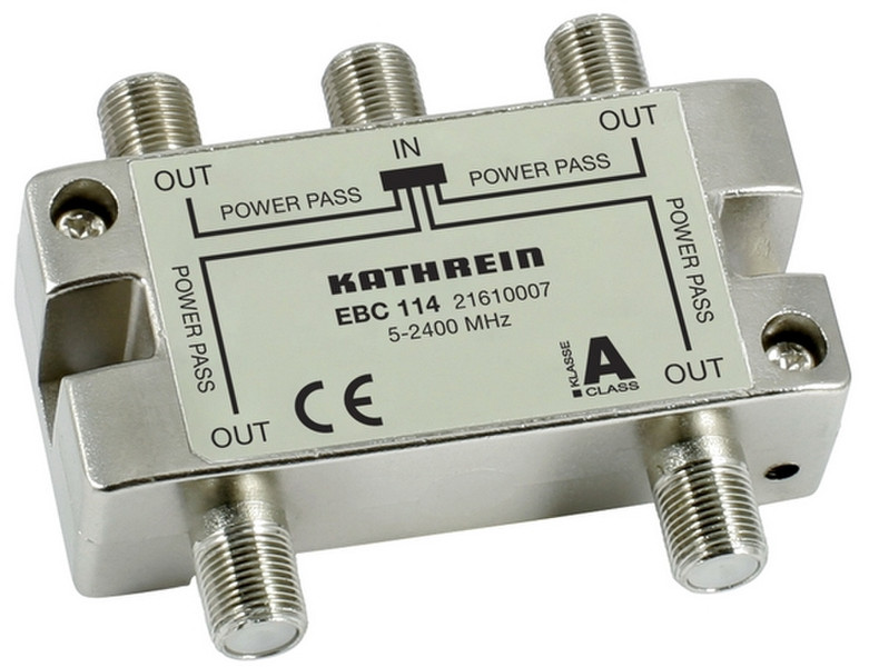 Kathrein EBC 114 Cable splitter Silver