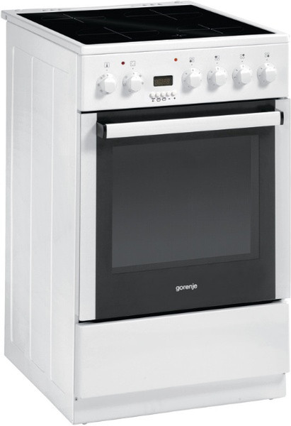 Gorenje EC55301AW Freestanding Ceramic A White cooker