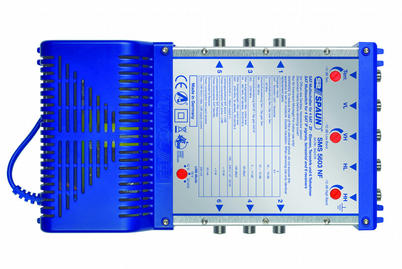Spaun SMS 5603 NF коммутатор видео сигналов