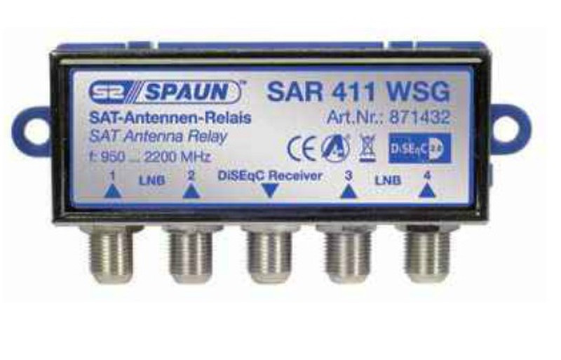 Spaun SAR 411 WSG video splitter