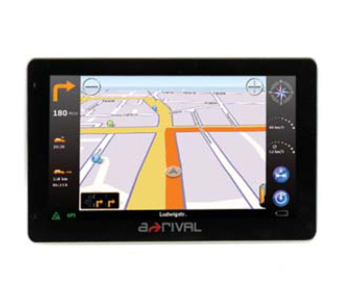 A-Rival NAV-XEA 50 WE PlugIn einfügen 5Zoll LCD Touchscreen Schwarz Navigationssystem
