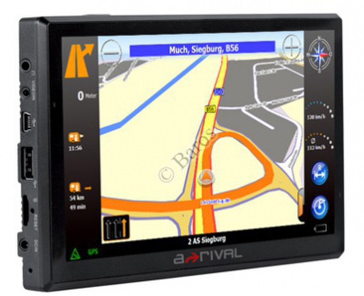 A-Rival NAV XEA 70C Fixed 7Zoll LCD Touchscreen Schwarz