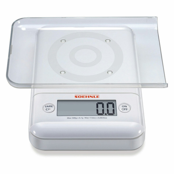 Soehnle Ultra 2.0 Electronic kitchen scale Weiß
