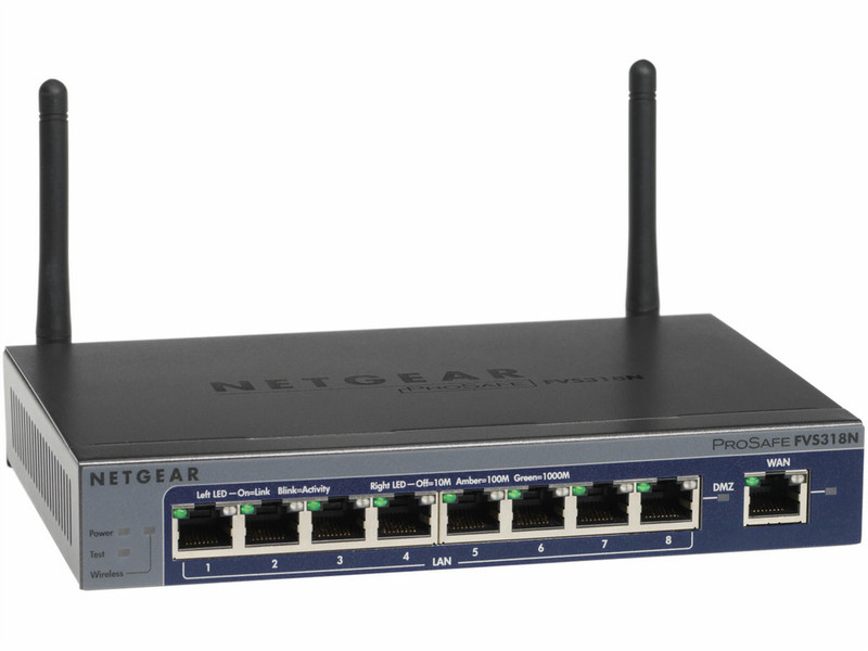 Netgear FVS318N 95Mbit/s hardware firewall