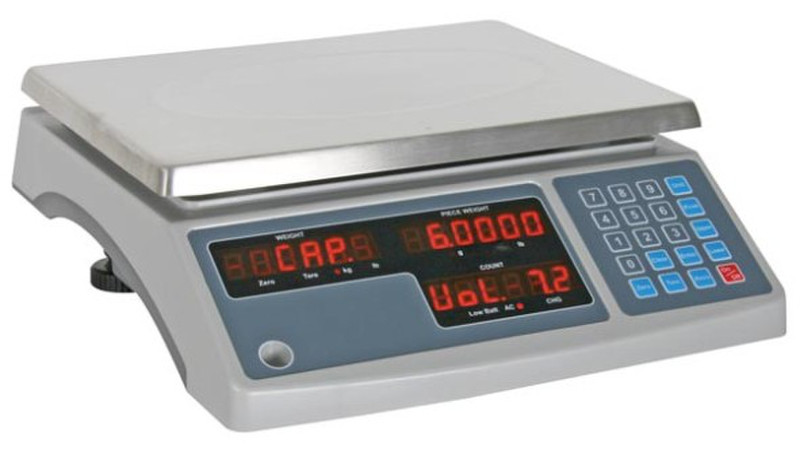 Velleman VTBAL6 Electronic kitchen scale Grey,Silver