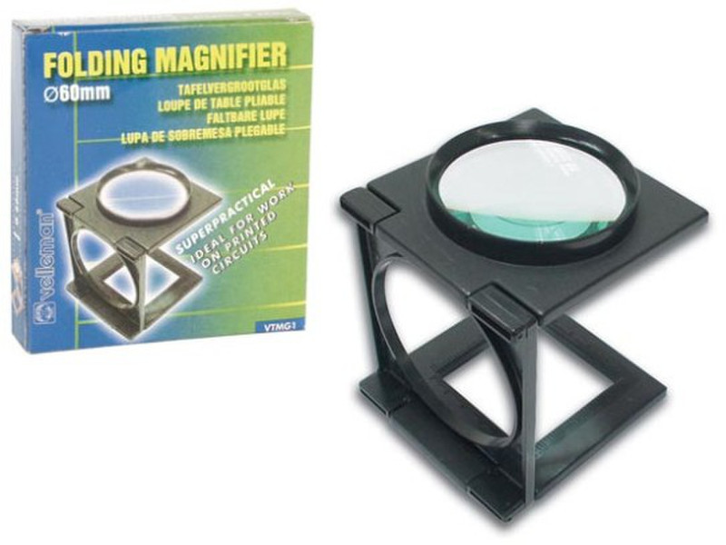 Velleman VTMG1 5x Black magnifier