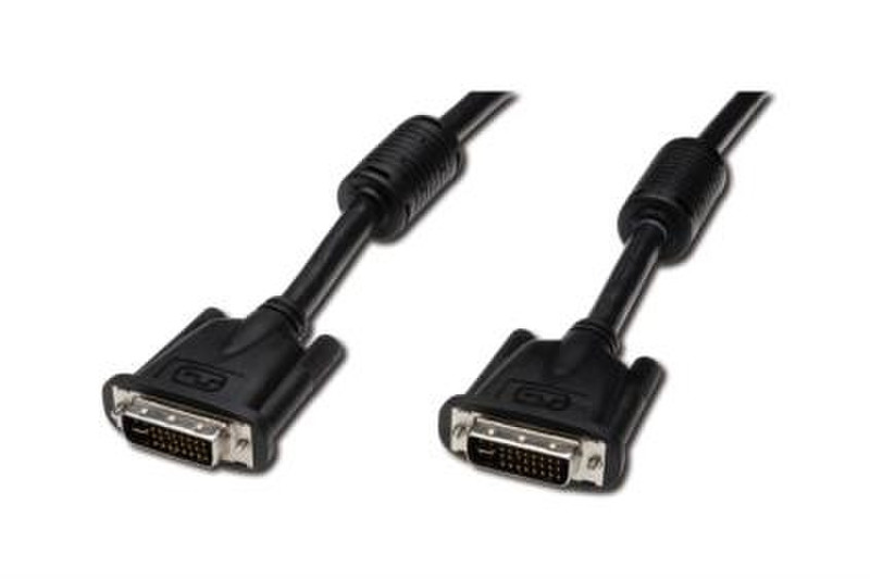 Digitus AK-320102-020-S 2m DVI-I DVI-I Schwarz DVI-Kabel