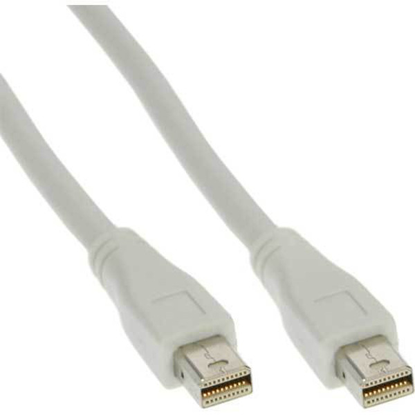 InLine 17122 Mini DisplayPort Mini DisplayPort Белый кабельный разъем/переходник