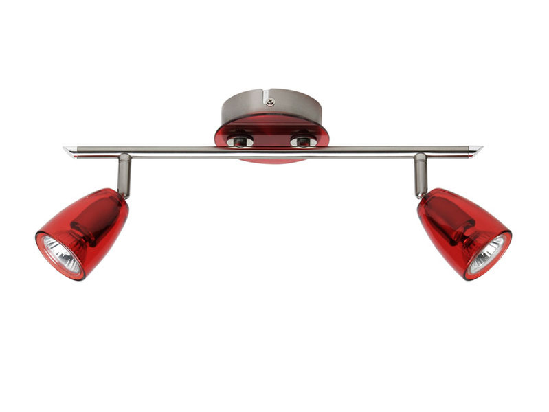 Brilliant G30813/01 Indoor GU10 Red,Stainless steel ceiling lighting