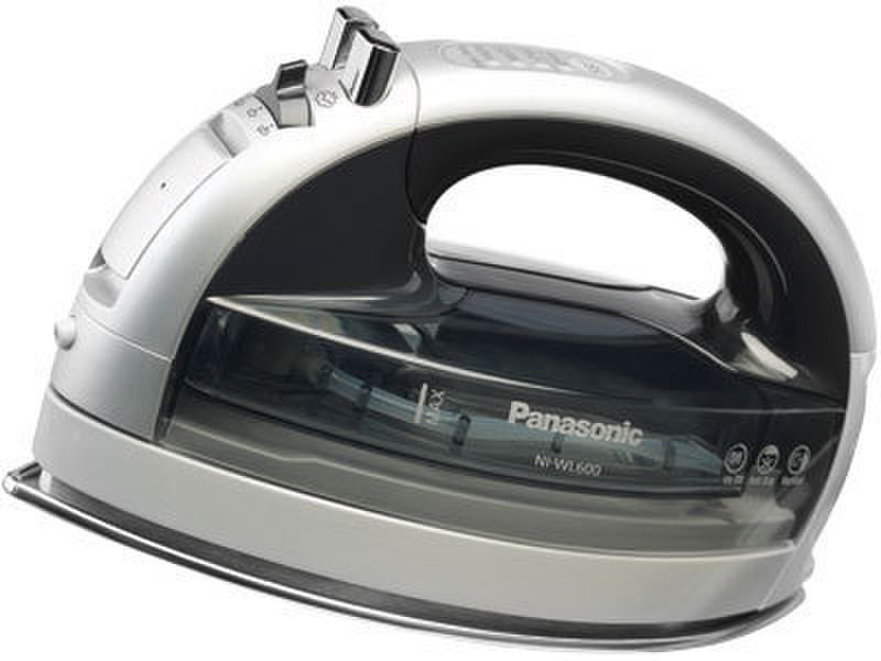 Panasonic NI-WL600 Dry & Steam iron Stainless Steel soleplate 1500W Grey,Silver,Transparent iron