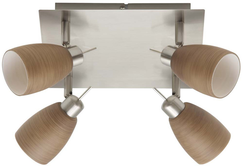 Brilliant G24235/70 Indoor G9 Beige,Stainless steel ceiling lighting