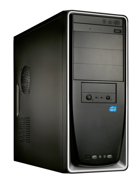 White Label PC4075I 3.3GHz i5-2500 Midi Tower Black,Silver PC PC