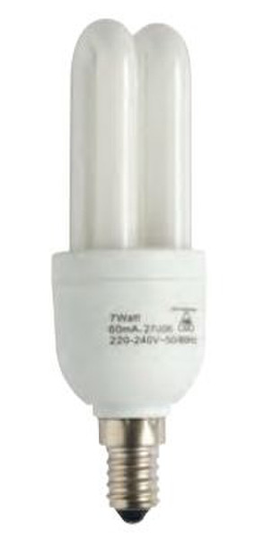 Brilliant 90616/00 7W E14 Warm white fluorescent lamp