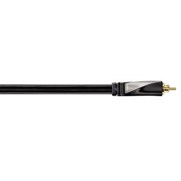 Avinity Audio Optical Fiber Cable, ODT plug (Toslink), spring-mounted, 1 m 1m TOSLINK TOSLINK Schwarz