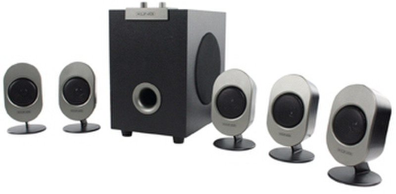 König CMP-SP52 5.1 30W Black speaker set