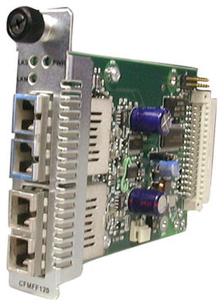 Transition Networks CFMFF1314-220 Eingebaut 1000Mbit/s 1310nm Multi-Modus, Einzelmodus Netzwerk Medienkonverter