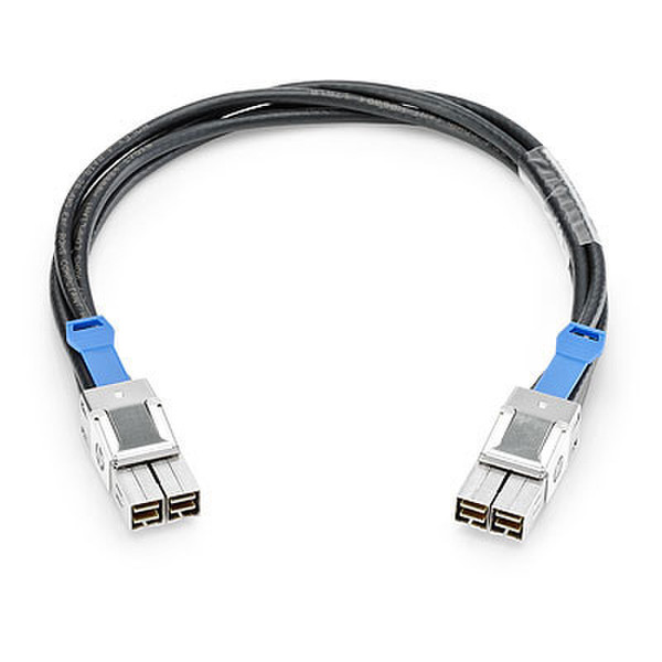 Hewlett Packard Enterprise 3800 0.5м Черный сигнальный кабель