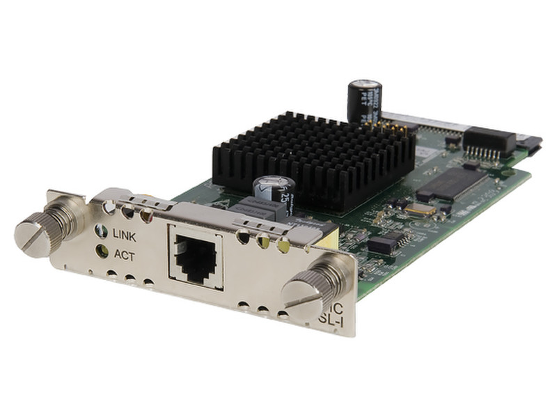 Hewlett Packard Enterprise MSR 1-port ADSL over ISDN BRI U SIC Module