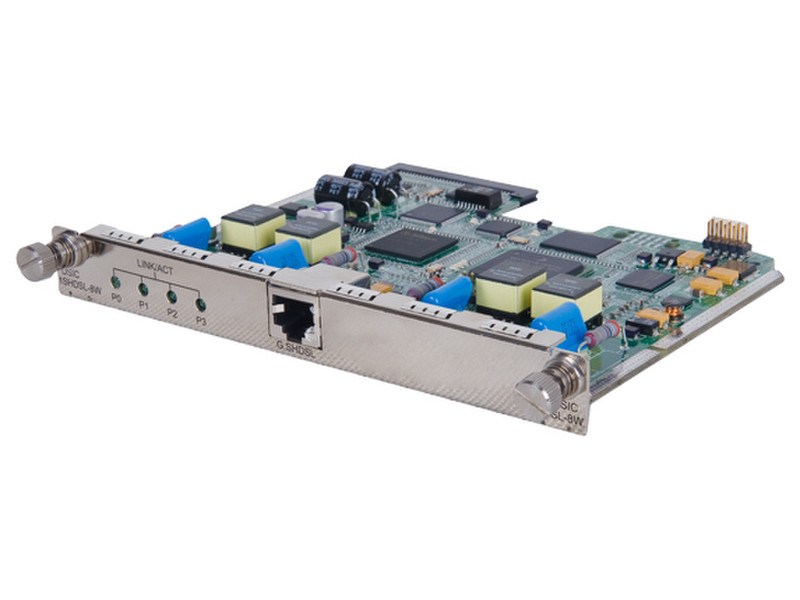 Hewlett Packard Enterprise MSR 1-port 8-wire G.SHDSL (RJ45) DSIC Module