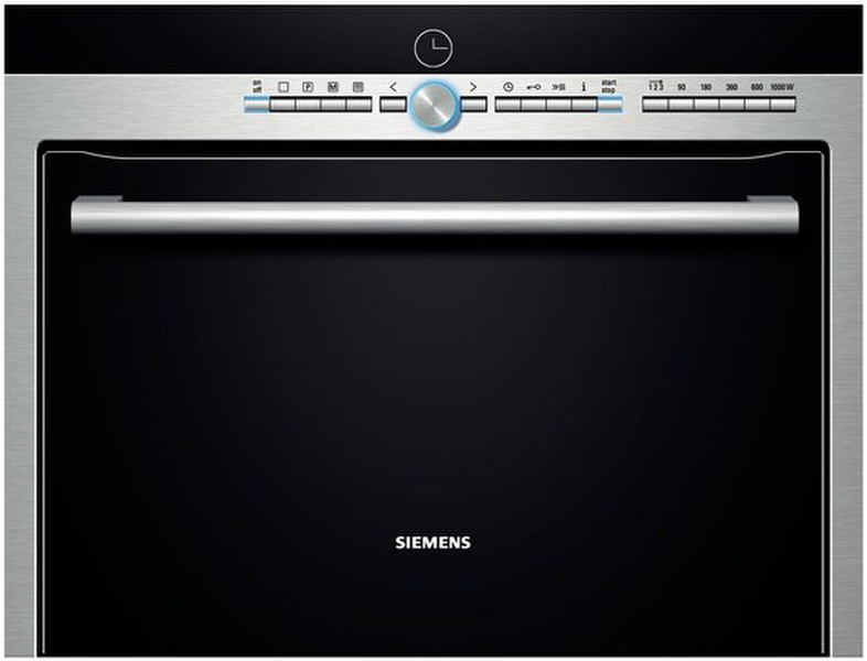 Siemens HB86P575 Electric oven 42l Schwarz, Edelstahl Backofen