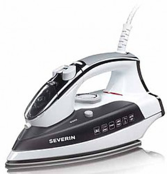 Severin BA 9679 Dry & Steam iron Stainless Steel soleplate 2400W Black,White